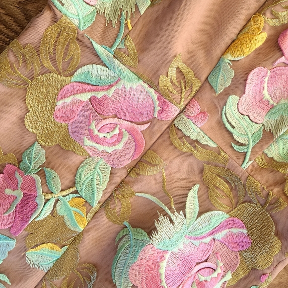 Dress the Population Floral Embroidered Dress - Picture 6 of 6